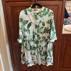 Tuckernuck Sconscet Bloom Royale Shirtdress